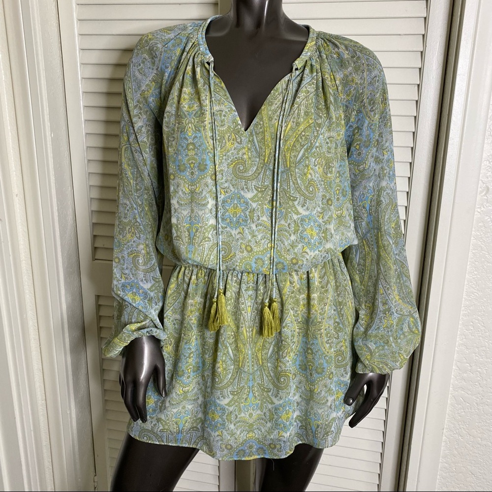 RAMY BROOK Boho Floral Mini Dress Size Small